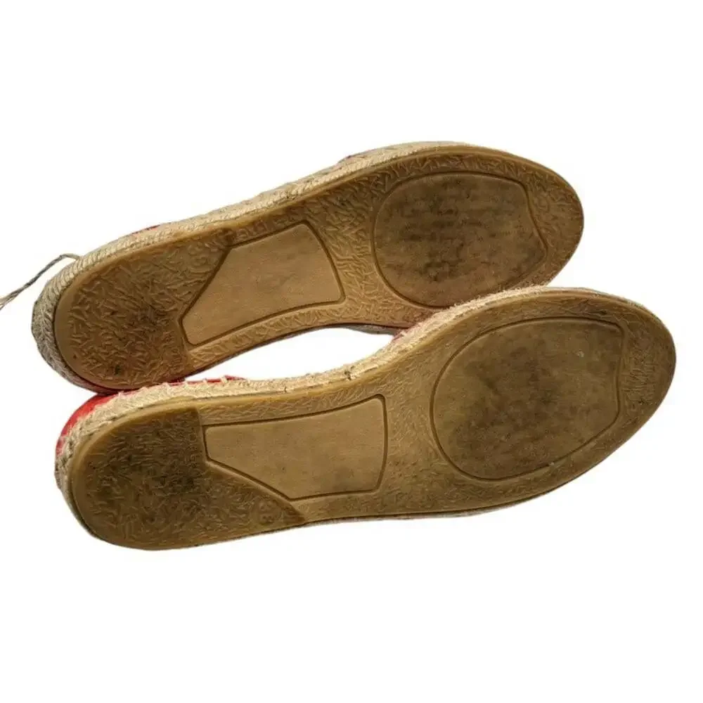 Boden Women's Pink D'orsay Slip On Espadrilles Flats Size EU 38 US 7